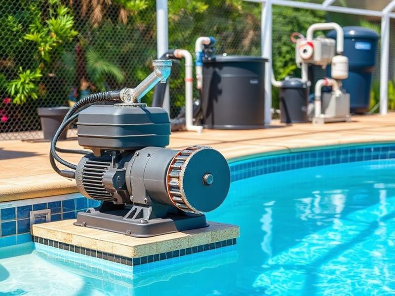 Pool pump and filtration equipment